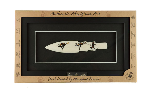 Handpainted Bone Framed Weapon